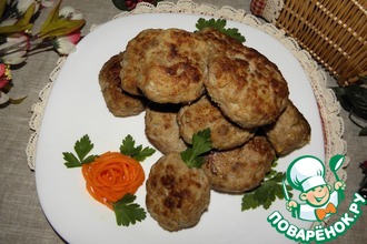 Мясные котлеты "Наслаждение"