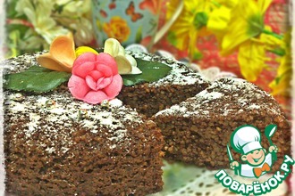Шоколадная запеканка с кус-кусом