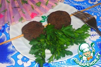 Шашлык из куриных субпродуктов