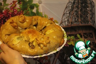 Рулет из фарша "Пасхальный"