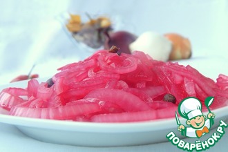 Лук в пряном маринаде