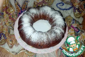 Пряный кекс с клюквой