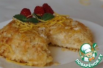 Пшенно-рисовая запеканка с зефиром