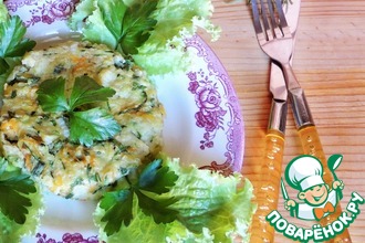 Пшенно-творожная запеканка "уДачная" с овощами