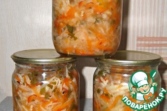 Салат из редьки на зиму