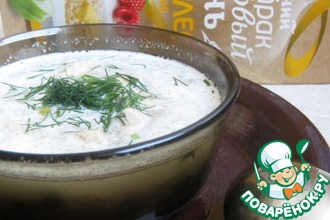 Куриный сливочный суп