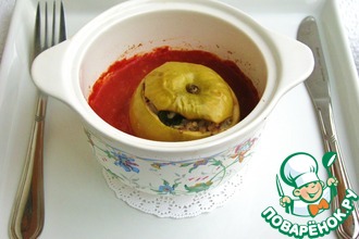 Яблочная долма