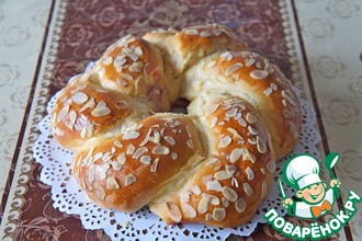 Немецкий пасхальный венок