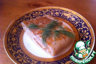 Блины с яйцами и зеленью