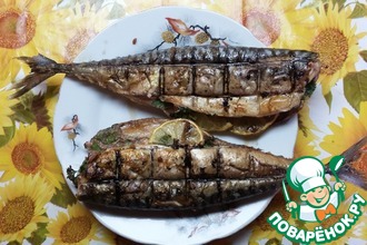 Скумбрия на мангале