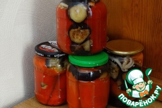 Консервированные фаршированные перцы "Рог изобилия"