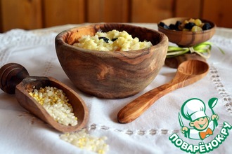 Каша "Дружба" с изюмом