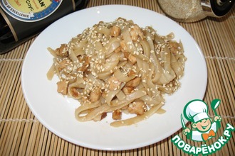 Лапша с курицей "Быстрый ужин"