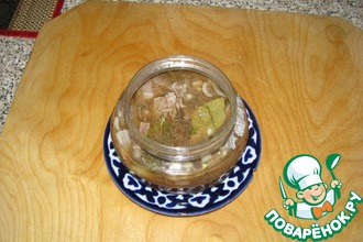 Сельдь в горячем маринаде