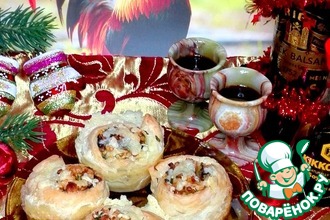 Закусочные булочки с курицей и чечевицей
