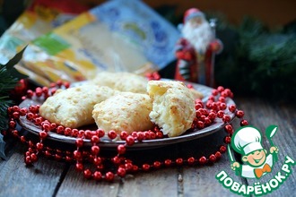 Пирожки с сыром на сырном тесте