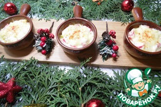 Горячая закуска с крабовым мясом