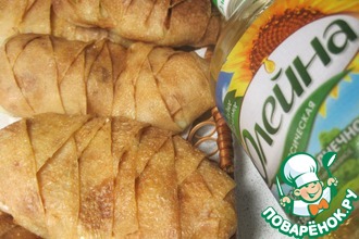 Пирожки с картошкой и маринованными огурцами