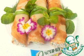 Блины с начинкой "Селедочная"