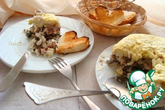 Салат из тунца и морской капусты