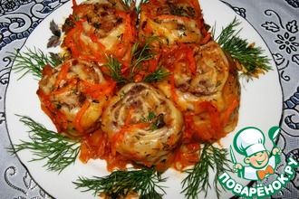 Рулетики с мясом