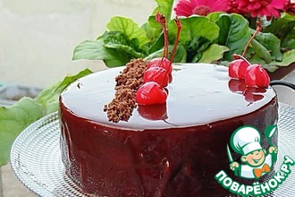 Торт "Красное и Черное"