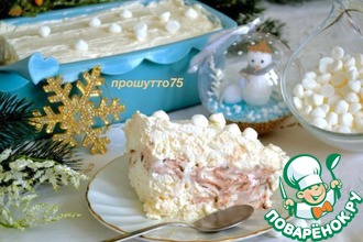 Итальянский холодный десерт "Меренгата"