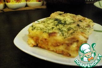 Лазанья куриная