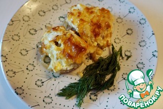 Запеченная под сыром вырезка