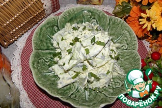 Салат из огурцов "Летний"