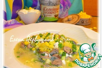 Окрошка "Сердечная"