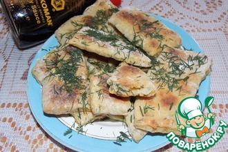 Картофельное печенье с укропом