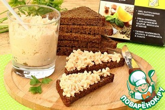 Мусс из запеченной горбуши