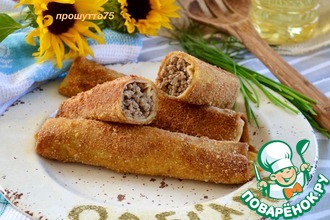 Блинчики "Пивные" с мясом