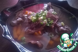 Бухлеор из дикого мяса с гречкой