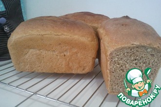 Хлеб из пшеничной и цельнозерновой муки