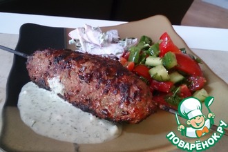 Люля из баранины на гриле