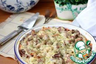 Рисовая запеканка с рулькой