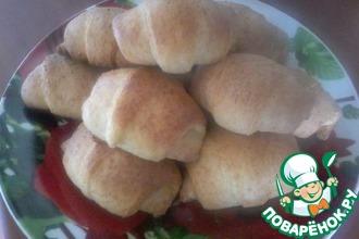 Рогалики из творожного теста