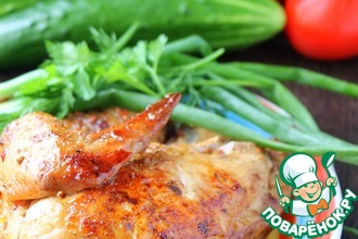 Шашлык из пряной курицы
