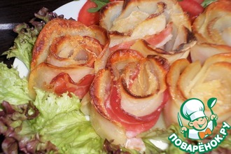 Картофельные розы