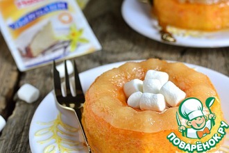 Морковный флан с карамелью