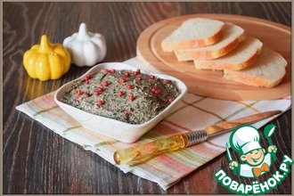Паштет из копченого сыра и нори