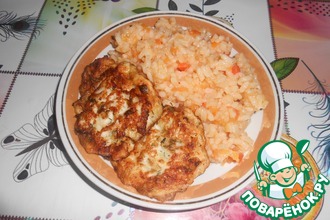 Рисовая каша с овощами на гарнир