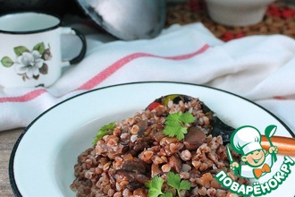 Гречка с грибами по-царски