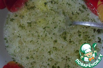 Экономный куриный суп с лапшой