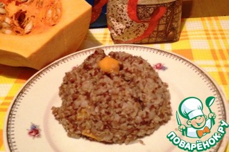 Гречка с тыквой и киноа