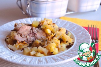 Жаркое по-домашнему с мясом кролика