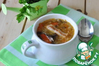 Айнтопф по-швабски с квашеной капустой