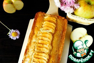 Яблочный кекс